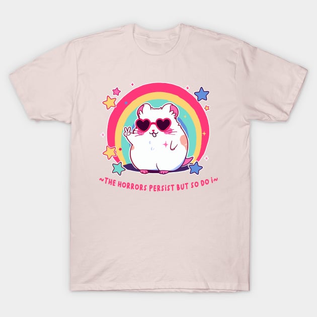 the horrors persist hamster T-Shirt by hunnydoll